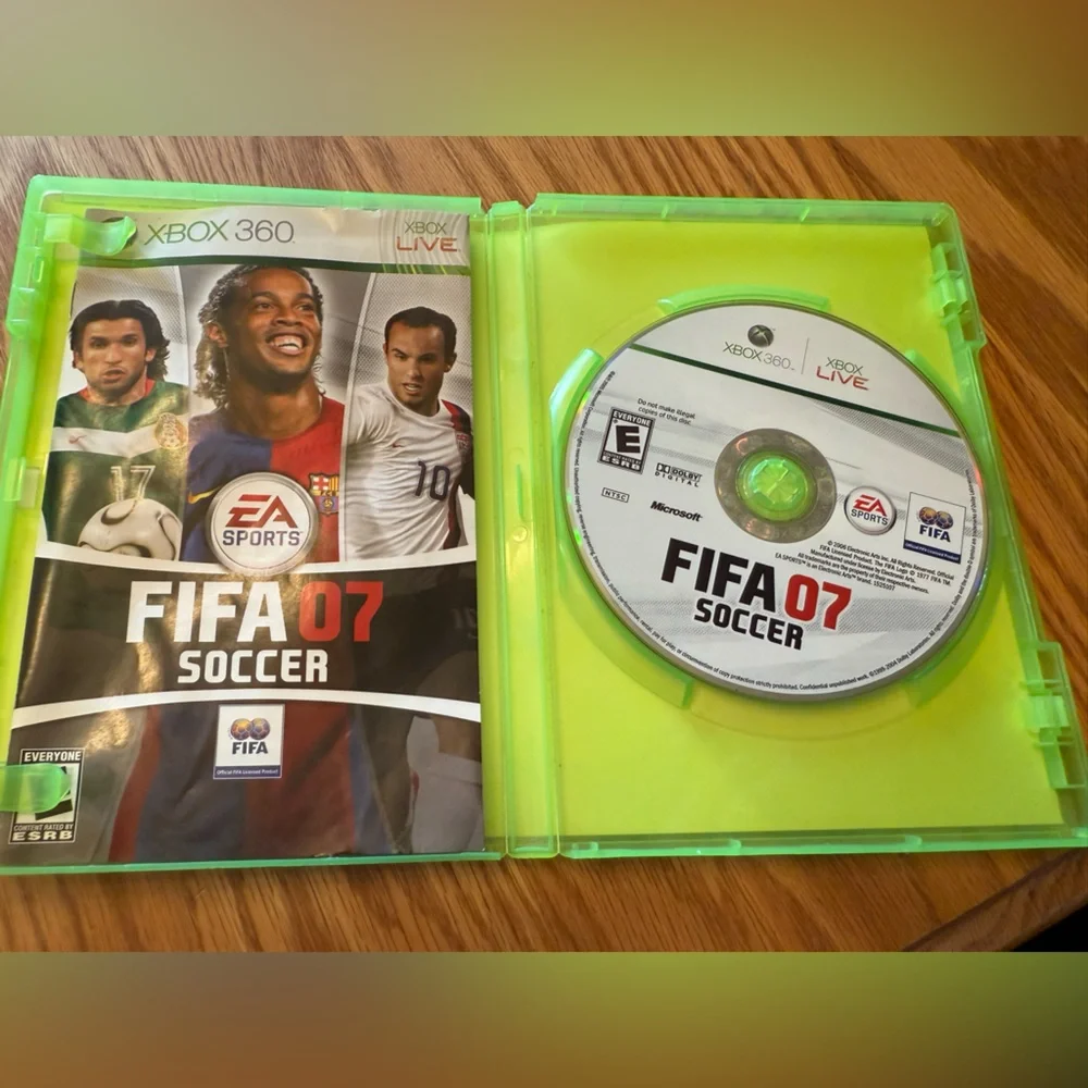 FIFA 07 Soccer Xbox 360 Game